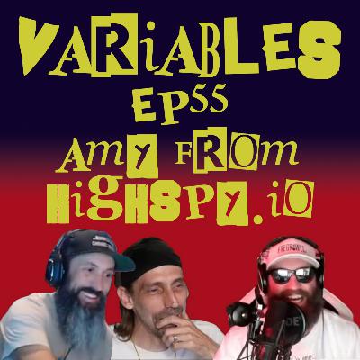VARIABLES Podcast Ep. 55 - Amy from HighSpy.io