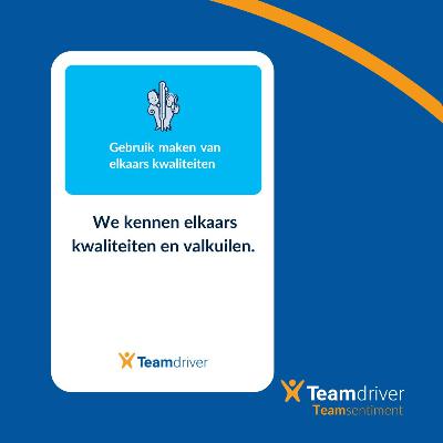 12. Bert Flierman van Satori over de stelling 'We kennen elkaars kwaliteiten en valkuilen' 12. Bert Flierman van Satori over de stelling 'We kennen elkaars kwaliteiten en valkuilen'