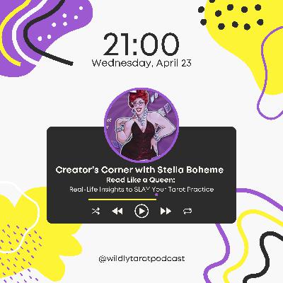 Read like a Queen a Creator's Corner episode with Stella Boheme