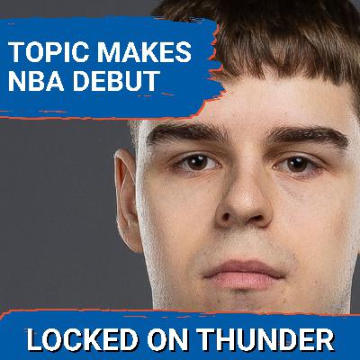 OKC Thunder CRUSHED by Bucks | Nikola Topic Debuts | Offense Labors OKC Thunder CRUSHED by Bucks | Nikola Topic Debuts | Offense Labors