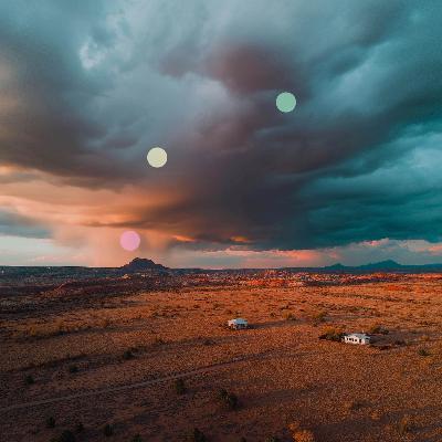 Gewitter am Horizont | Ferner Donner vor Santa Fe