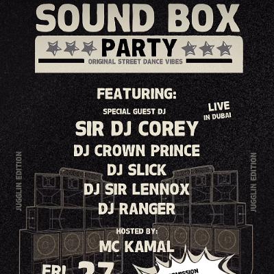 soundbox in dubai live audio