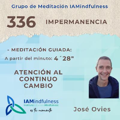 S336 IMPERMANENCIA - ATENCIÓN AL CONTINUO CAMBIO