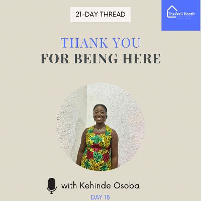 Thank You For Being Here! Thank You For Being Here!