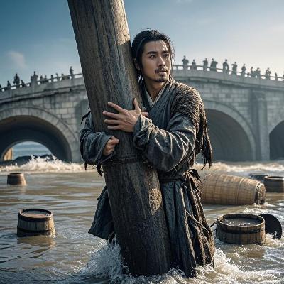 战国-尾生：战国洪流中抱柱而誓的执念之魂