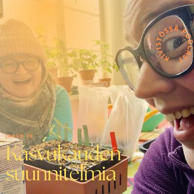 Kasvukauden suunnitelmia ja muuta puutarhapuhetta