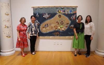 Ep 314 | A Conversation With Wen-Jen Deng Taiwanese Fiber Artist and Curator Ming Turner