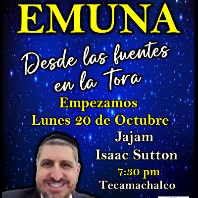 RAB ISAAC SUTTON- CURSO EMUNA- QUE LE PASO A LA TIERRA?-07