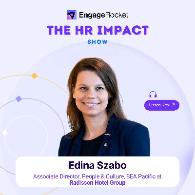 Data-Driven Culture Building in Hospitality: Edina Szabó (Associate Director, People & Culture, SEA Pacific, Radisson Hotel Group) Data-Driven Culture Building in Hospitality: Edina Szabó (Associate Director, People & Culture, SEA Pacific, Radisson Hotel Group)