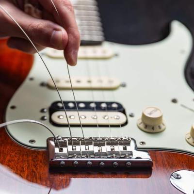 A corda influencia na captação?