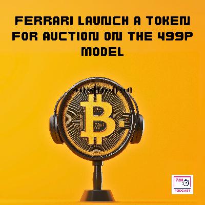 Ferrari launch a token for auction on the 499P model