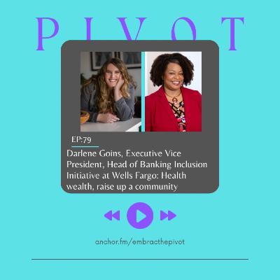 Episode 79: Darlene Goins, Executive Vice President, Head of Banking Inclusion Initiative at Wells Fargo: Health Wealth, Raise Up A Community