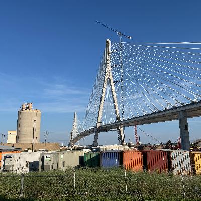 A bridge at the center of trade tensions