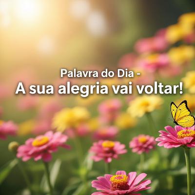 Palavra do Dia de Hoje - Sua alegria vai voltar! 😍 Palavra do Dia de Hoje - Sua alegria vai voltar! 😍