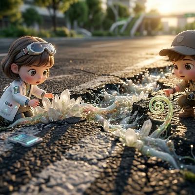 「道路が自ら治る」未来はすぐそこに？材料科学者が語る、モノを愛でるための「動く物質」の革命