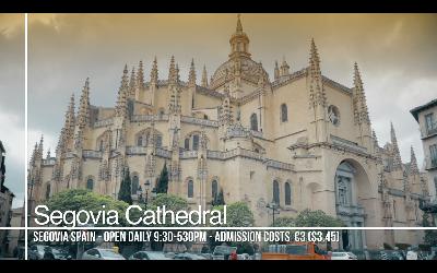 Spain Day 3:  In Search of the Disneyland Castle in Segovia Spain