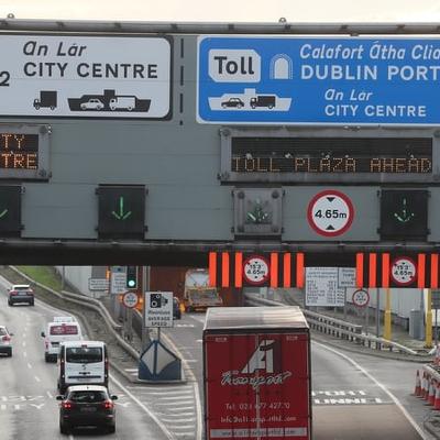 Toll hikes for some motorways and Port Tunnel from January Toll hikes for some motorways and Port Tunnel from January