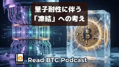 ビットコインの量子耐性アップグレードに伴う「凍結」に関する自分の考え🧊#64 ビットコインの量子耐性アップグレードに伴う「凍結」に関する自分の考え🧊#64
