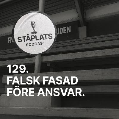 129. Falsk fasad före ansvar. 129. Falsk fasad före ansvar.