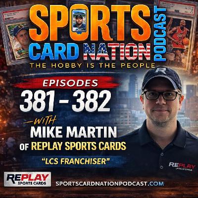 Mike Martin of Replay Sports Cards "Franchise LCSing" E381 Mike Martin of Replay Sports Cards "Franchise LCSing" E381
