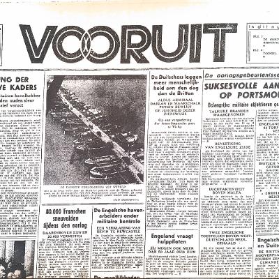 242. Oorlogskranten: De Vooruit en verzetskranten