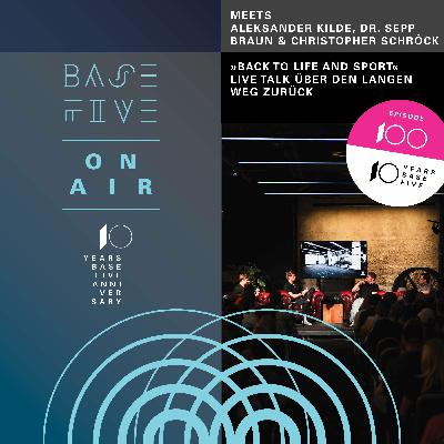 Back to Life and Sport - Der Live Talk mit Aleksander Aamodt Kilde, Dr. Sepp Braun und Christopher Schröck (#100)