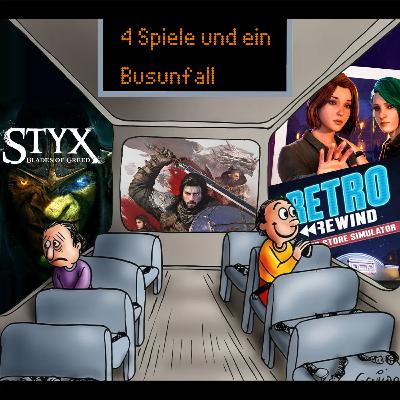 PCGC Podcast 315 - 4 Spiele und ein Busunfall