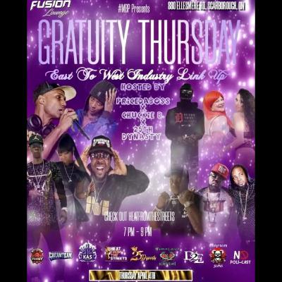 GRATUITY THURSDAYS - 04-04-24 GRATUITY THURSDAYS - 04-04-24