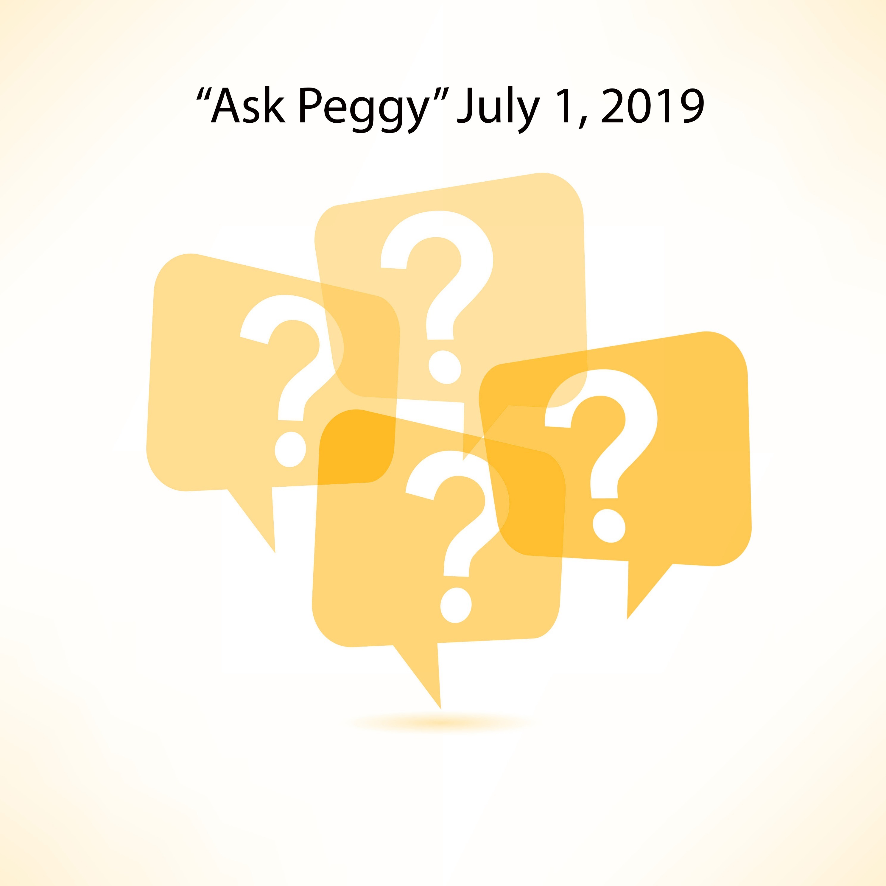 Ask Peggy Doviak About Your Finances!