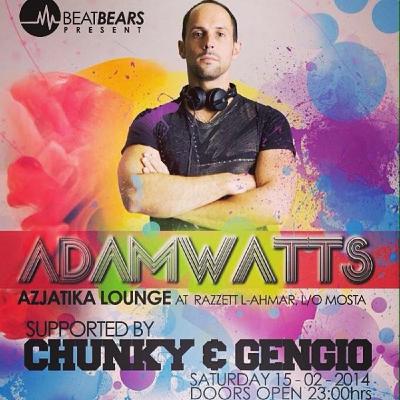 DJ Adam Watts - BeatBears Presents Promo Malta 2014 DJ Adam Watts - BeatBears Presents Promo Malta 2014