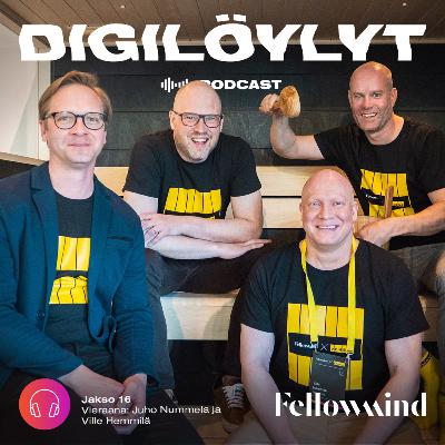 #16: Toimitusjohtajat yrityskulttuurin ytimessä – lauteilla Juho Nummela Ponsselta ja Ville Hemmilä Fellowmindilta