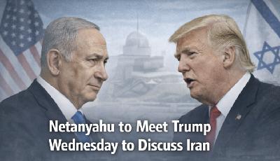 Netanyahu to Meet Trump Wednesday to Discuss Iran