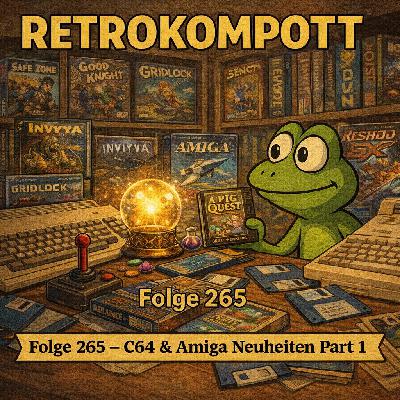 RETROKOMPOTT - 265 - Amiga & C64 Neuheiten Part 1 (25.02.2026)