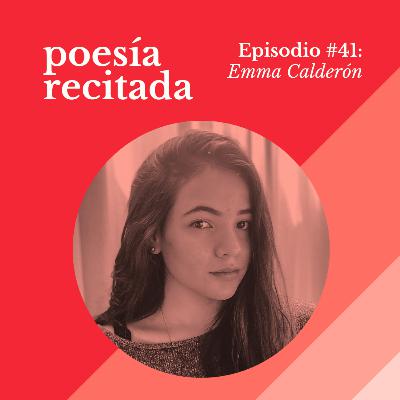 Emma Calderón - Solo sé cuatro paredes y una puerta