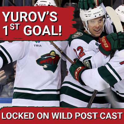POST CAST: Danila Yurov Scores 1st Career NHL Goal as Wild Beat Rangers 3-1 POST CAST: Danila Yurov Scores 1st Career NHL Goal as Wild Beat Rangers 3-1