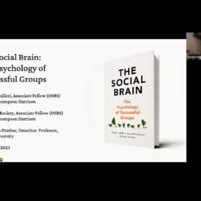 The Social Brain Book Launch Webinar The Social Brain Book Launch Webinar