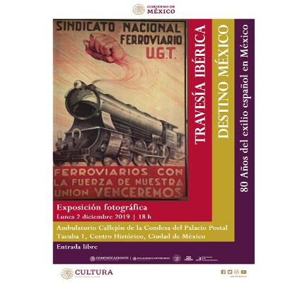 Sheyla Olivo Pimentel. Exposición Travesía Ibérica Destino México 80 años Exilio Español Sheyla Olivo Pimentel. Exposición Travesía Ibérica Destino México 80 años Exilio Español