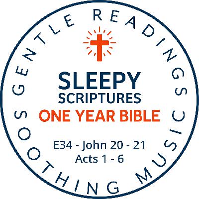 He Is Risen & His Church Is Born — Sleepy Scriptures One Year Bible | Week 12: Part 1 | John 20–21 & Acts 1–6
