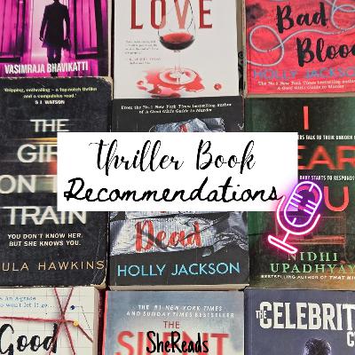 Thriller/suspense book recommendations