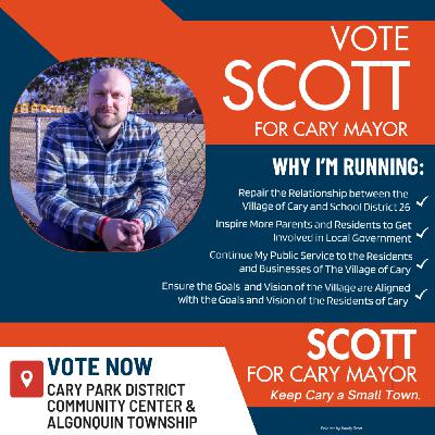  Golf Carts, Chickens, E-Bikes and Block Parties - Cary, IL. Mayor Candidate Randy Scott: Voices Cary Live Podcast March 25th. 2025 Live Text in Show (815) 669-9942 Golf Carts, Chickens, E-Bikes and Block Parties - Cary, IL. Mayor Candidate Randy Scott: Voices Cary Live Podcast March 25th. 2025 Live Text in Show (815) 669-9942