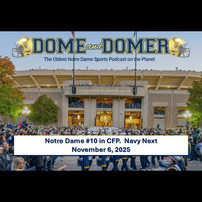 ND #10 in CFP. Navy looms.