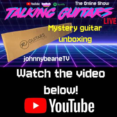 Talking Guitars: MYSTERY GUITAR UNBOXING 🔥 RJ Guitars REVEALED! 🎸 12/2/25