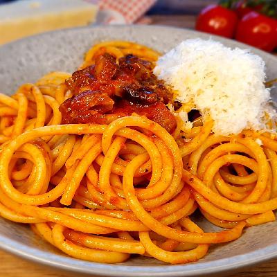 Folge 150 - Bucatini all´amatriciana -  Die scharfe Wahrheit hinter einem italienischen Klassiker