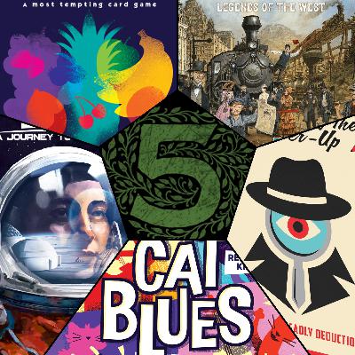 Episode 156: Murdle, Cat Blues: The Big Gig, Combo aka Surfosaurus MAX, Shackleton Base: A Journey To The Moon, Ticket to Ride Legacy: Legends of the West Episode 156: Murdle, Cat Blues: The Big Gig, Combo aka Surfosaurus MAX, Shackleton Base: A Journey To The Moon, Ticket to Ride Legacy: Legends of the West