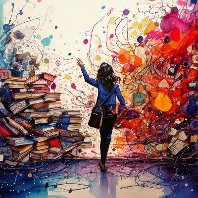 Creativity is a joyous rage