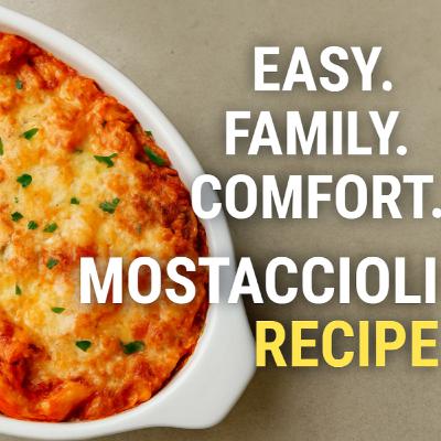 How to Make the Best Baked Mostaccioli Ever! 🍝🧀