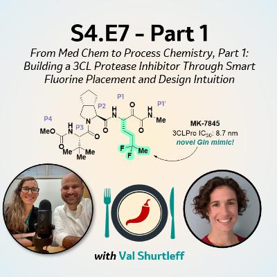 SE4:E7: From Discovery to Process, Part 1: Building a 3CL Protease Inhibitor Through Smart Fluorine Placement and Design Intuition SE4:E7: From Discovery to Process, Part 1: Building a 3CL Protease Inhibitor Through Smart Fluorine Placement and Design Intuition