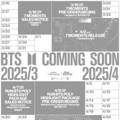 Part 1: BTS Breaks The Internet By Announcing “BTS 7 Moments” And “RUN BTS POLY HIGHLIGHT PACKAGE”