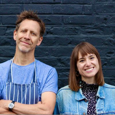 Reduction Raider breaks bread with Sarah and Rich at Flat Earth Pizza. Reduction Raider breaks bread with Sarah and Rich at Flat Earth Pizza.