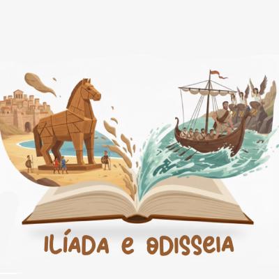 A Ilíada e a Odisseia: heróis, guerras e grandes aventuras da Grécia Antiga A Ilíada e a Odisseia: heróis, guerras e grandes aventuras da Grécia Antiga